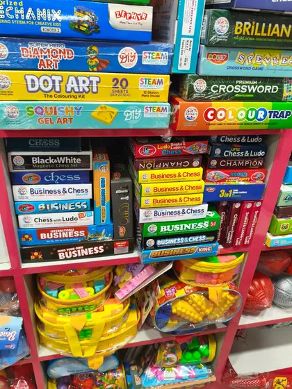 Board games and STEAM activity kits for school-age children